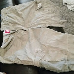 Levis cargo shorts.38